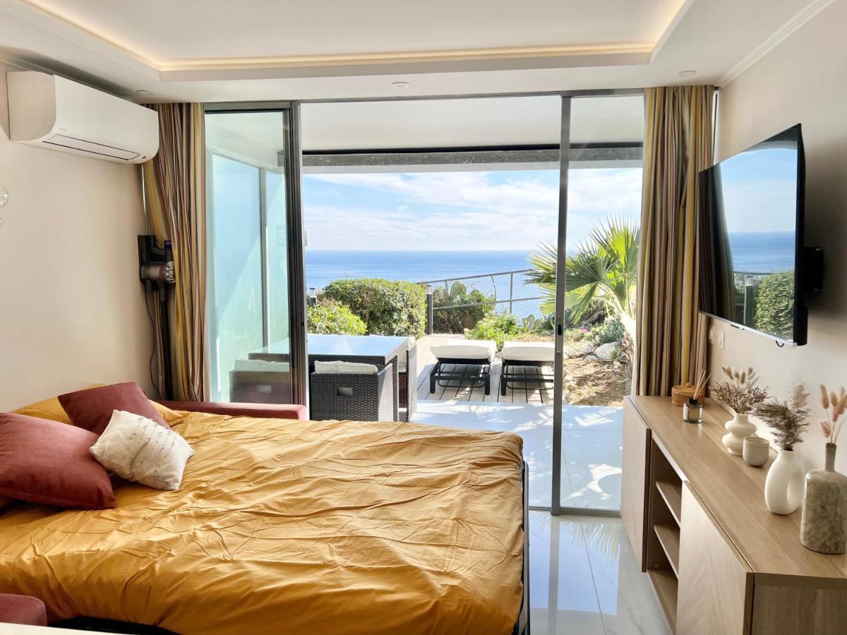 Luxueux Appartement - Vue Mer - Piscine - Free Parking - Monaco Cap-d'Ail Exterior photo