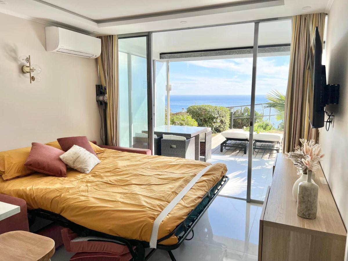 Luxueux Appartement - Vue Mer - Piscine - Free Parking - Monaco Cap-d'Ail Exterior photo